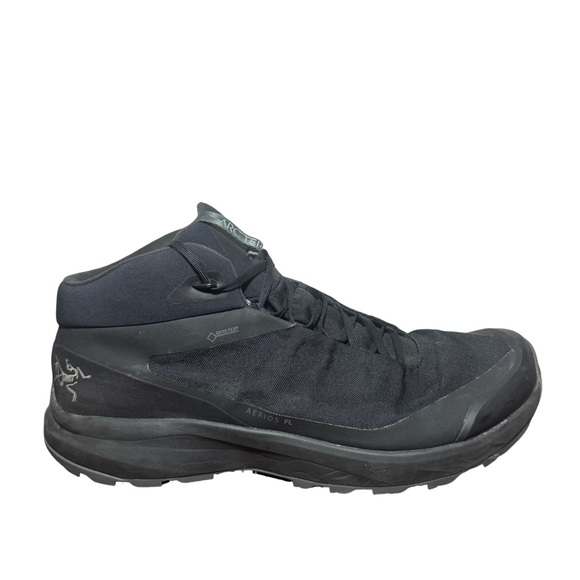 Arc'teryx Men's Black Hiking Shoes Goretex aerios FL size 13 - Picture 1 of 7